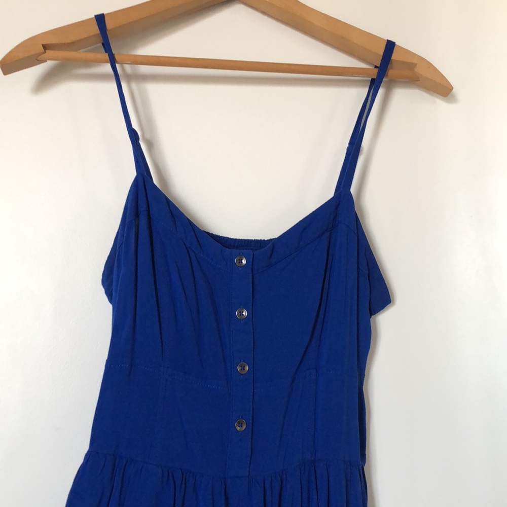 Royal Blue Skater Dress